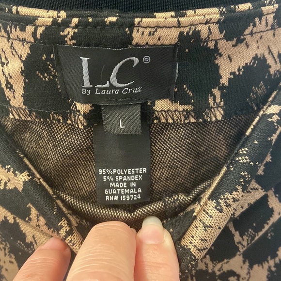 LAURA CRUZ 2PC LEPOARD BLAZER & PANT SUIT. - Picture 8 of 10